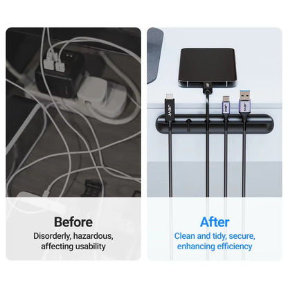 Adhesive Cable Holder Clips Cord Management