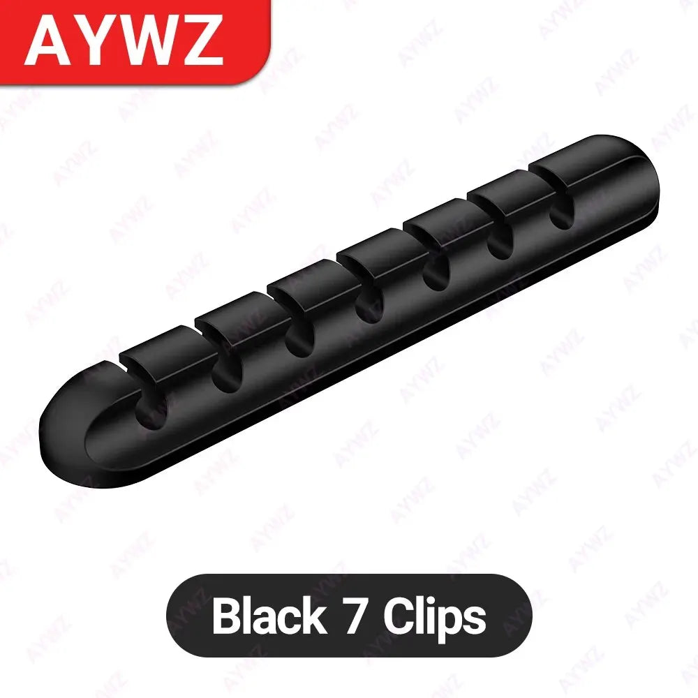 Adhesive Cable Holder Clips Cord Management