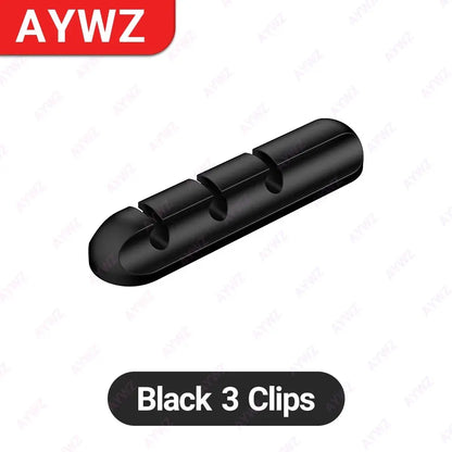 Adhesive Cable Holder Clips Cord Management